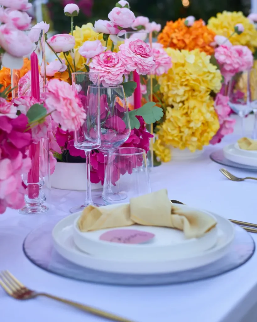 The Celebration Co brunch table